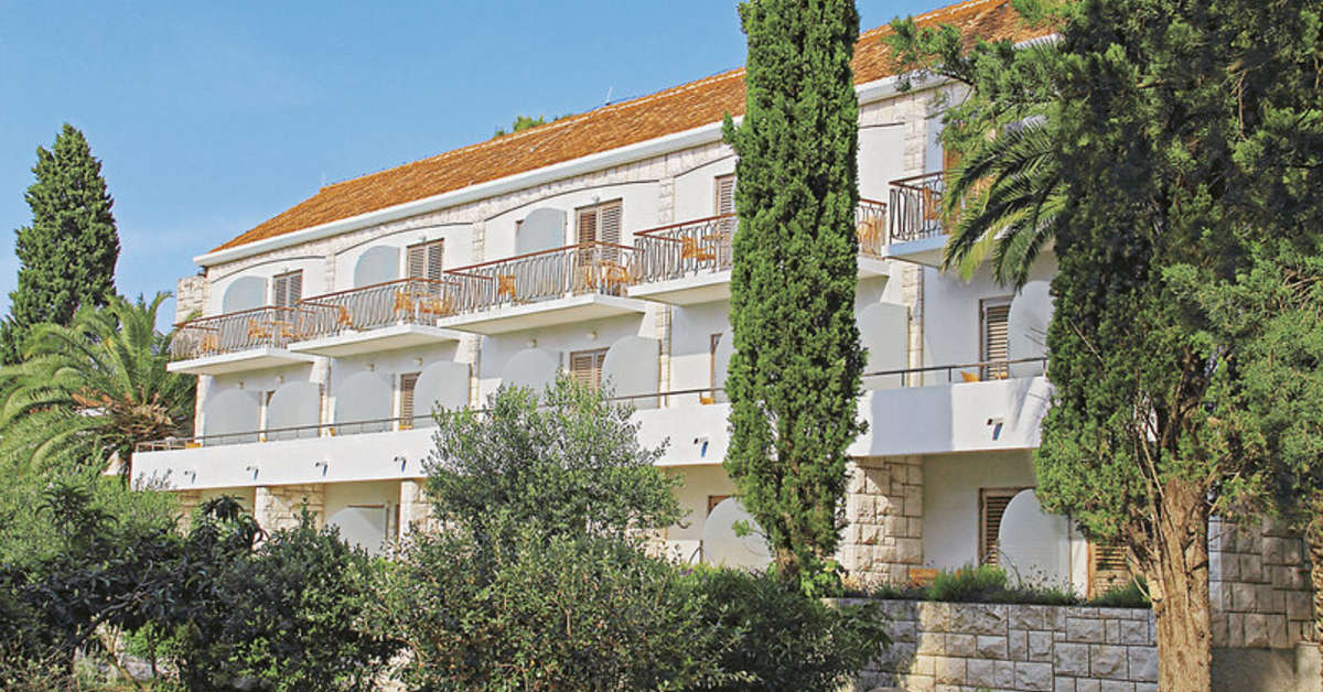 Een foto van de buitenkant van Aminess Vival Velaris Casa & Resort