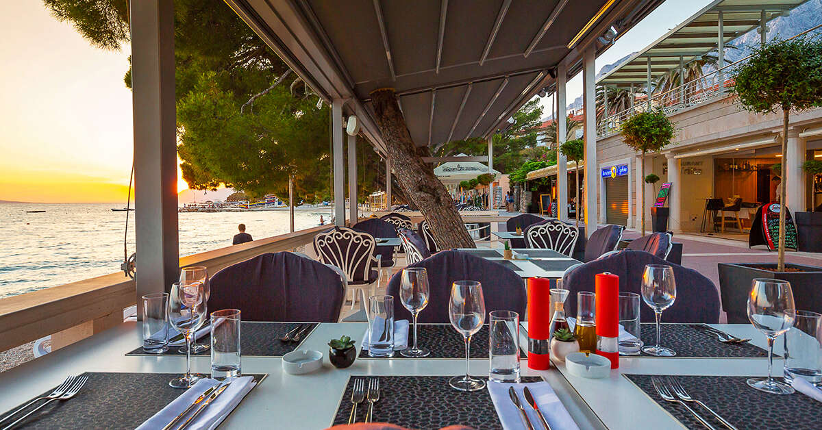Een foto van de faciliteiten bij Hotel Park Makarska