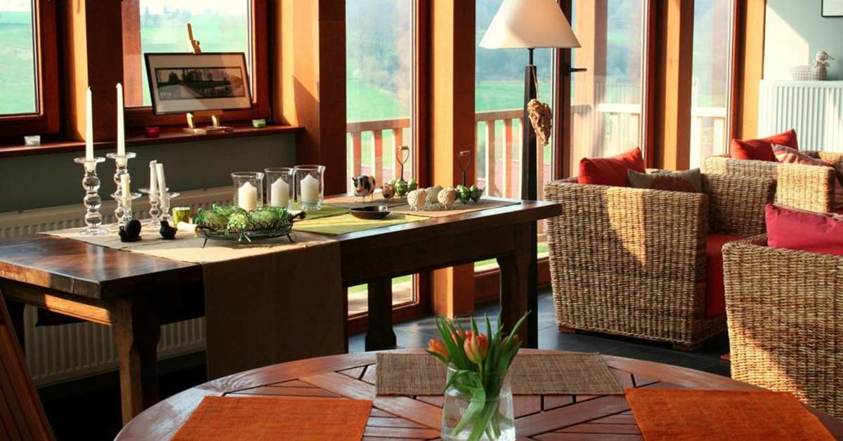Een foto van het interieur van Le Domaine du Val