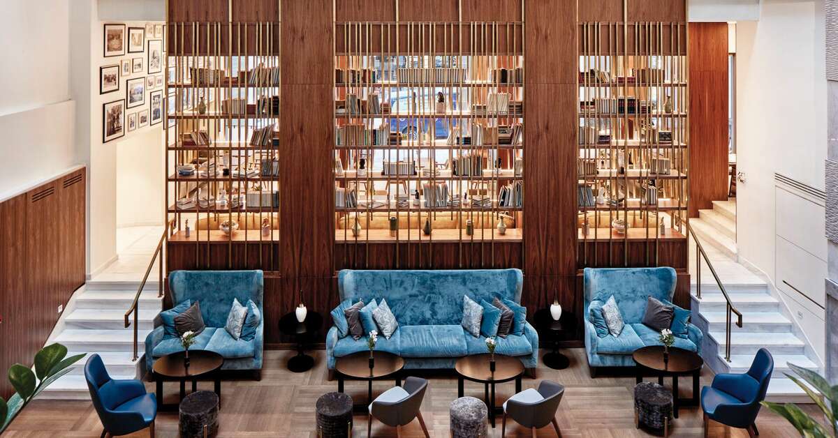 Ein Foto vom Innenbereich im Electra Metropolis Hotel