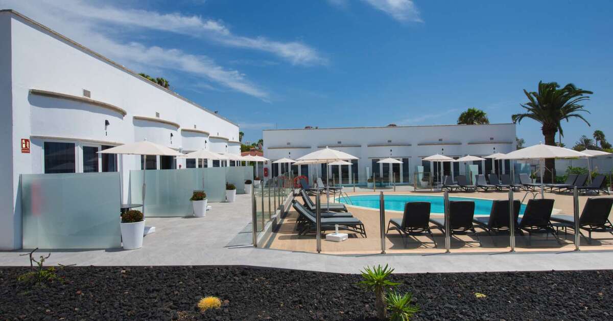 Een foto van het zwembad bij Bungalows Islas Paraiso