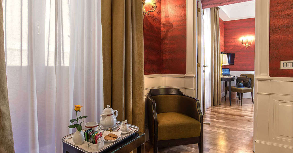 Een foto van Albergo del Senato