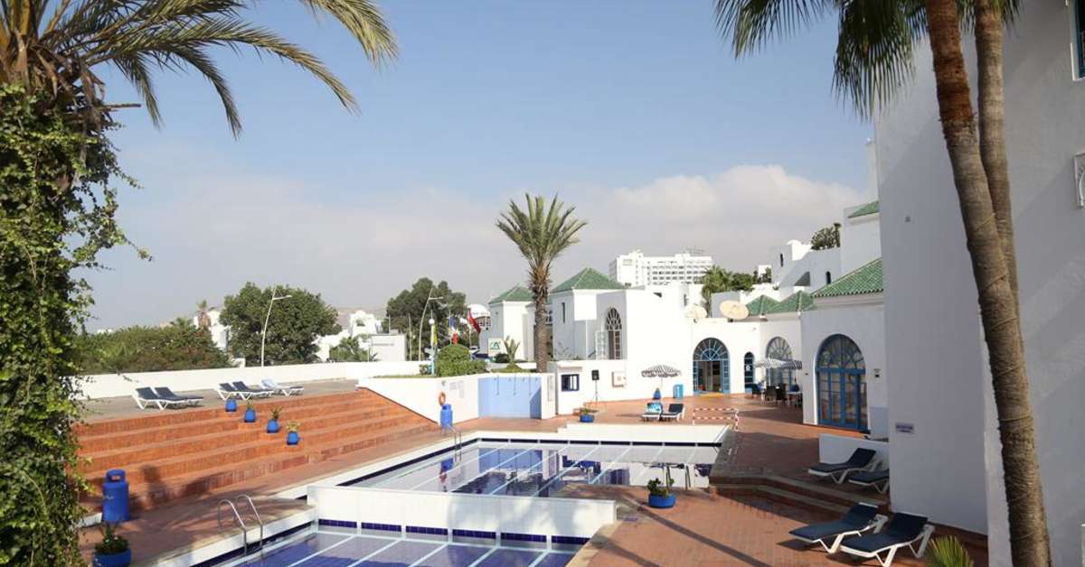 Een foto van het zwembad bij Residence Igoudar
