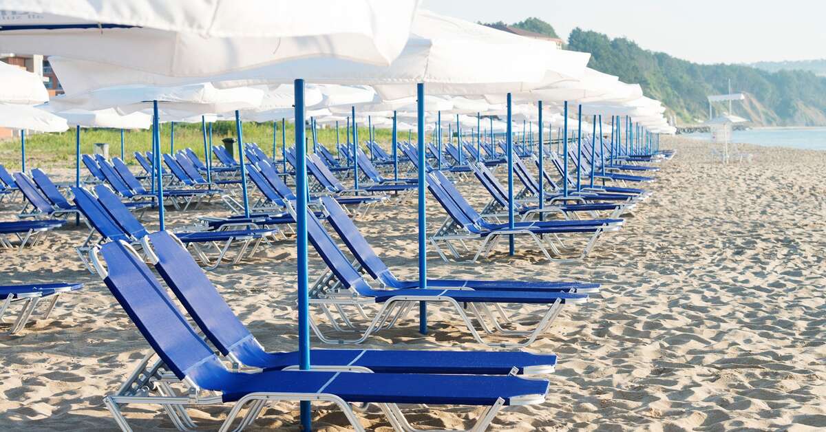 Een foto van het strand bij Sunrise Blue Magic Resort