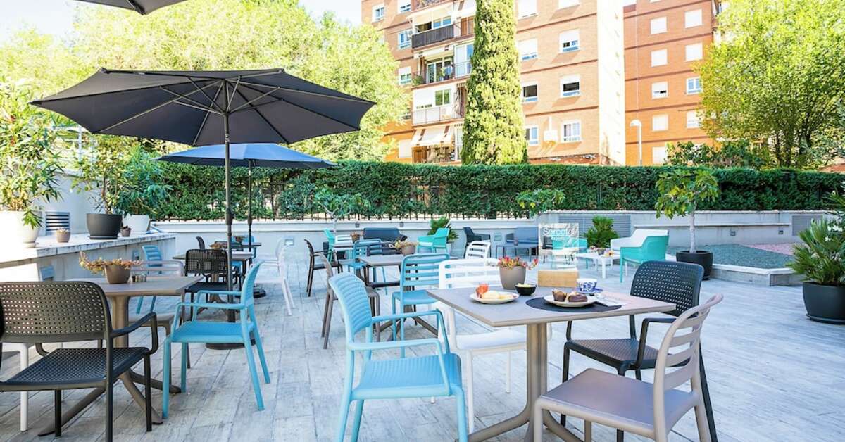 Een foto van de faciliteiten bij Sercotel Madrid Aeropuerto