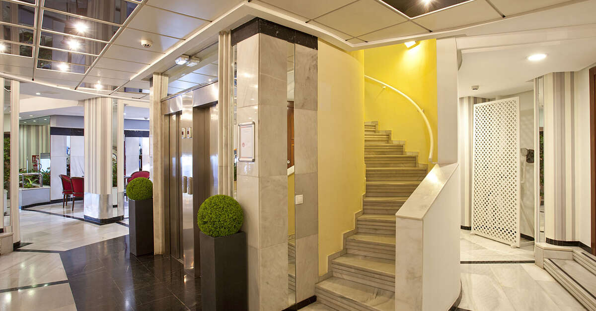 Een foto van het interieur van Hotel Princesa Playa Marbella