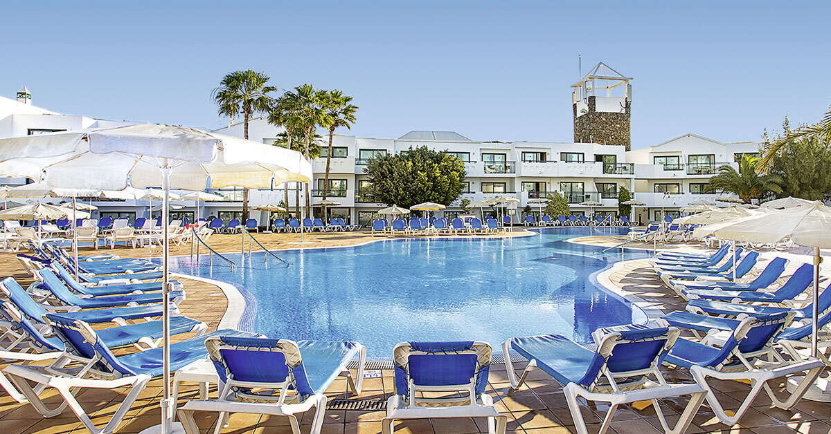 Een foto van een overzicht van THB Lanzarote Beach