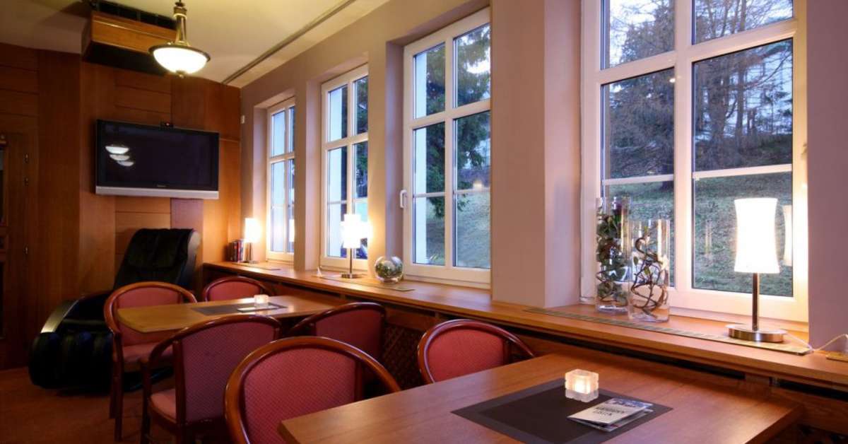 Een foto van de faciliteiten bij Hotel Snezka