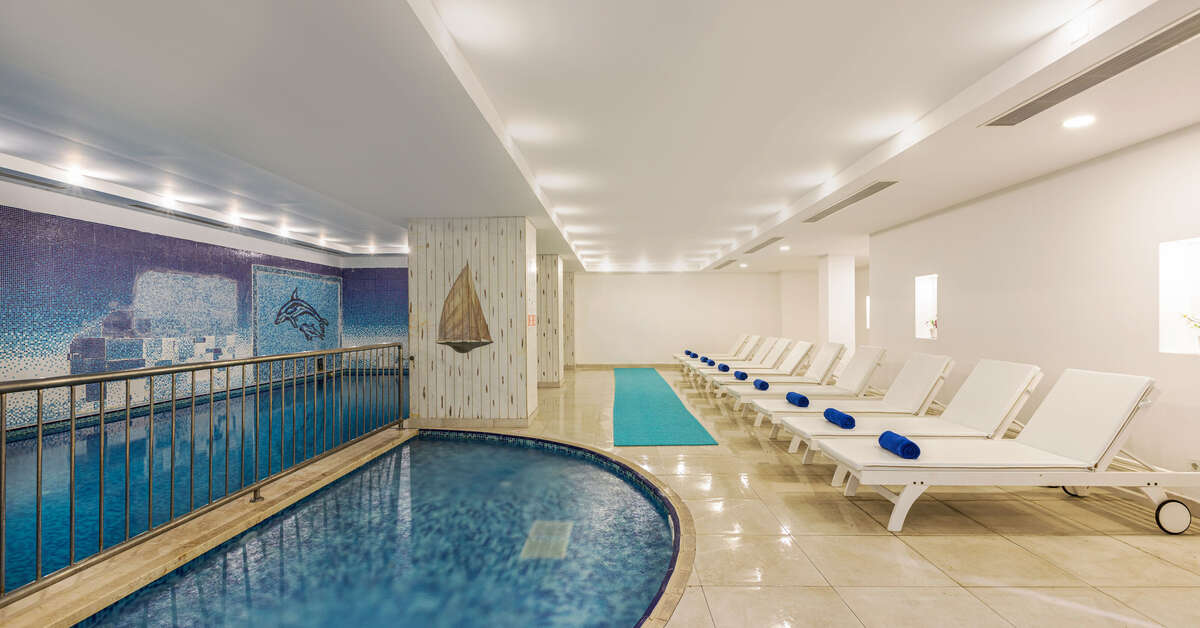 Een foto van het zwembad bij Labranda TMT Bodrum Resort