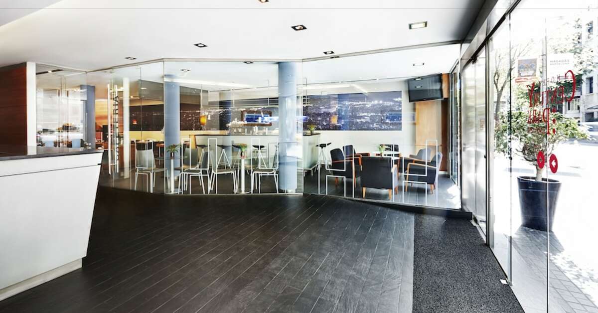 Een foto van het interieur van Barcelona Century