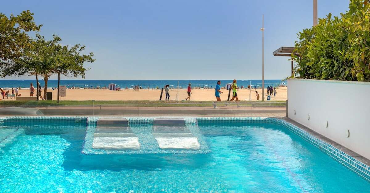 Een foto van het zwembad bij RH Bayren Hotel & Spa