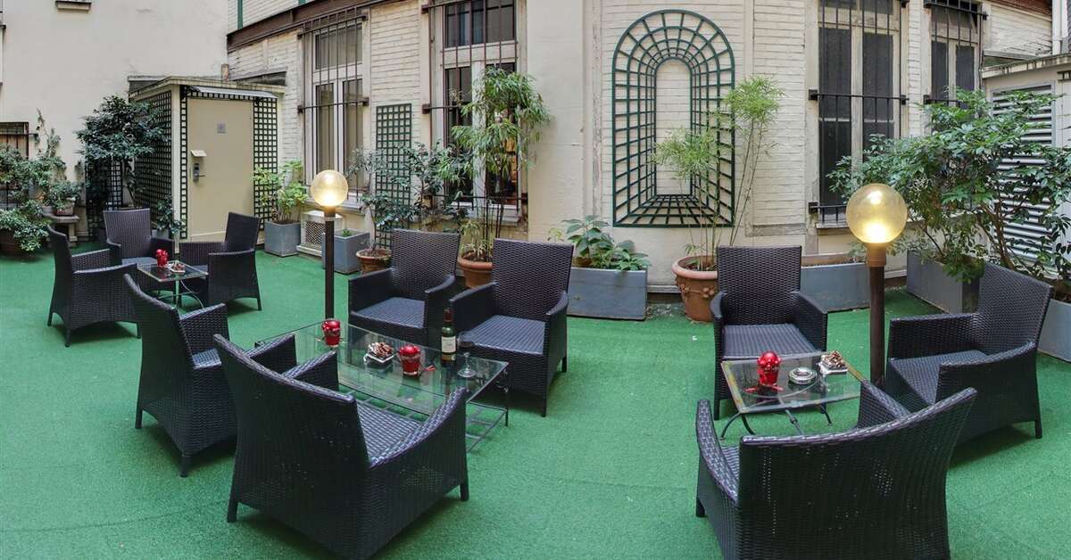 Een foto van de faciliteiten bij Hotel Villa Margaux
