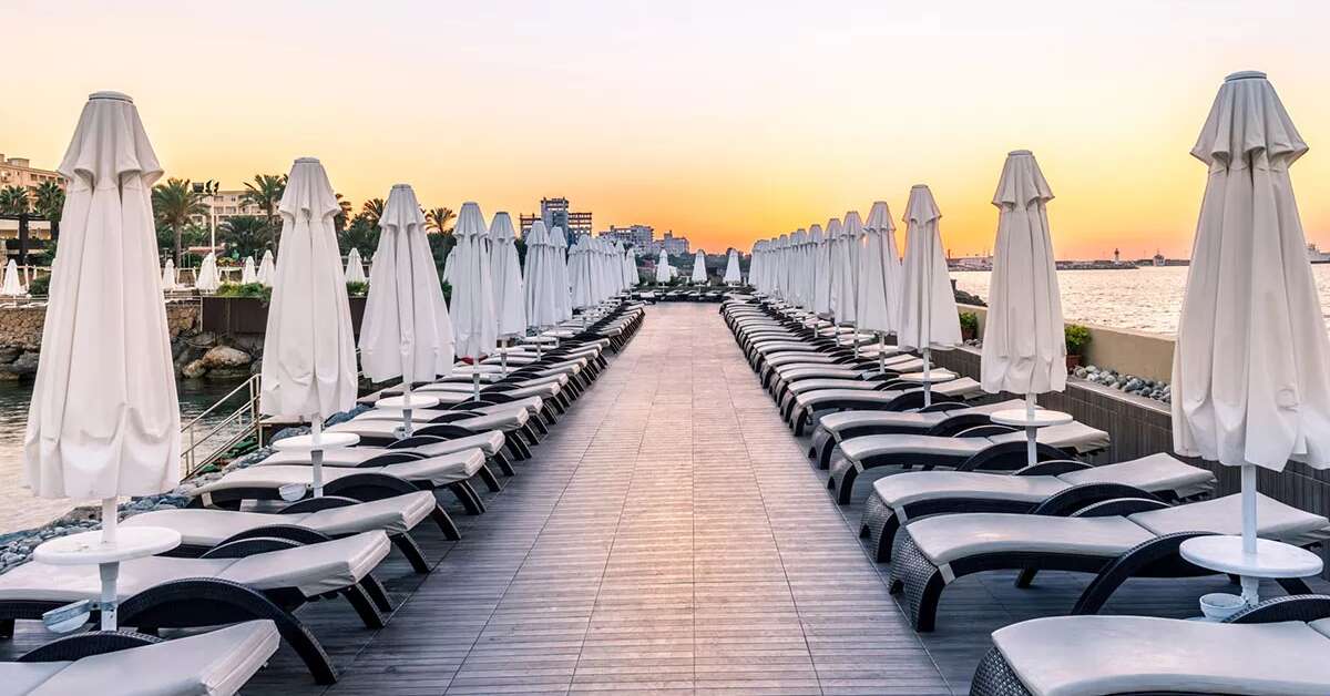 Een foto van het strand bij Vuni Palace Hotel