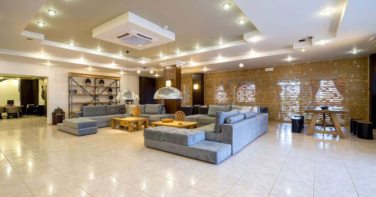 Een foto van het interieur van Senseana Sea Side Resort