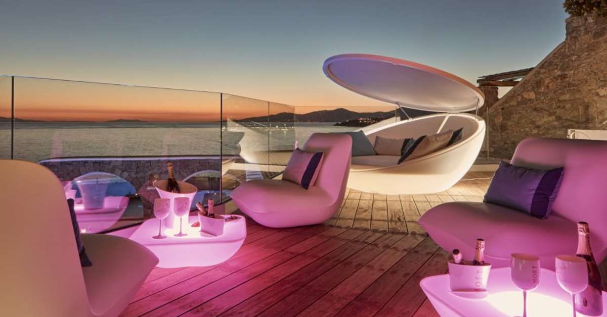 Een foto van de faciliteiten bij Kouros Hotel & Suites
