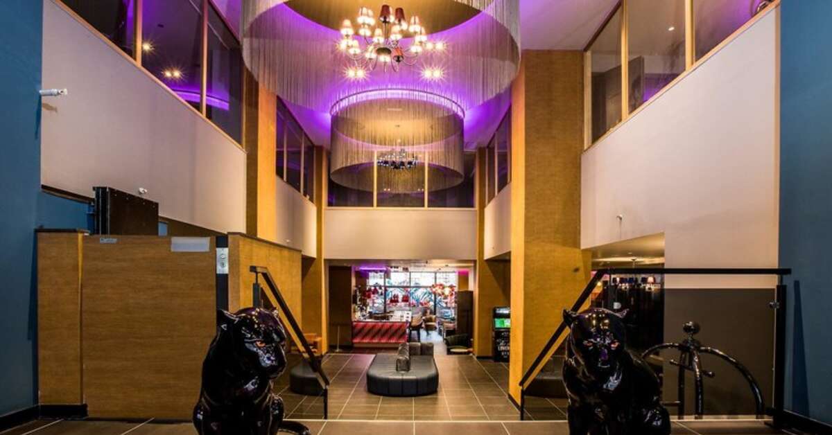Een foto van het interieur van NYX Hotel Madrid