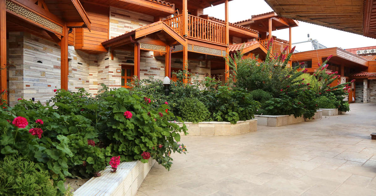 Een foto van de buitenkant van BC Spa Dalyan