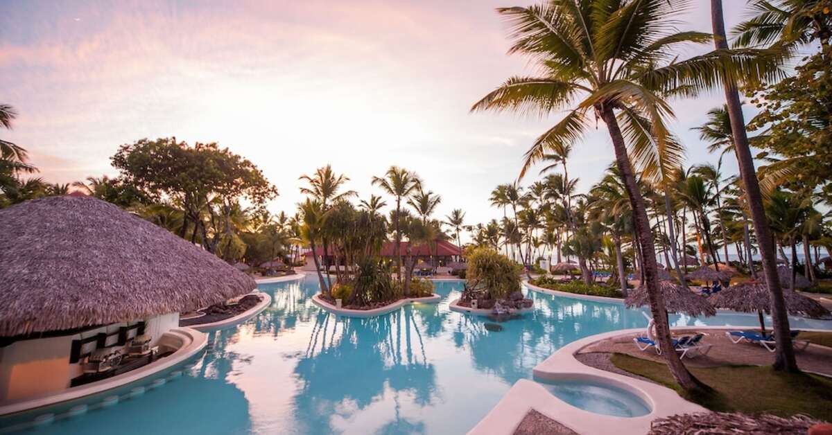 Een foto van een overzicht van Grand Bavaro Princess