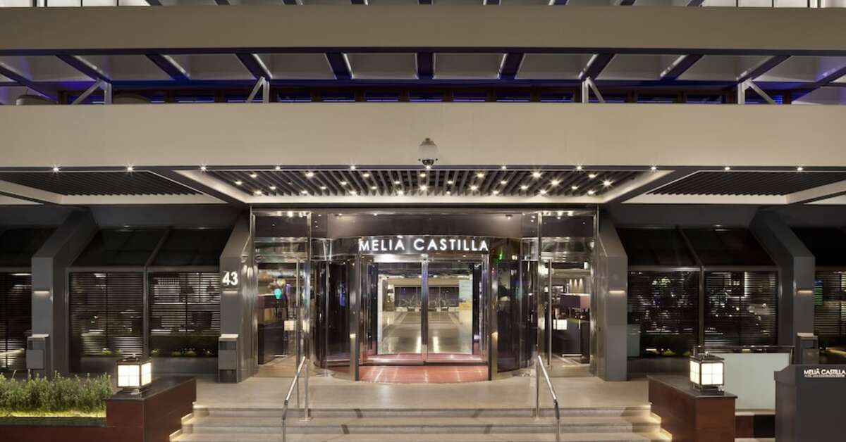 Een foto van de buitenkant van Melia Castilla