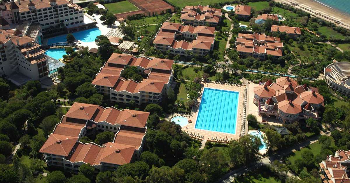 Ein Foto vom Pool im Sirene Belek Hotel