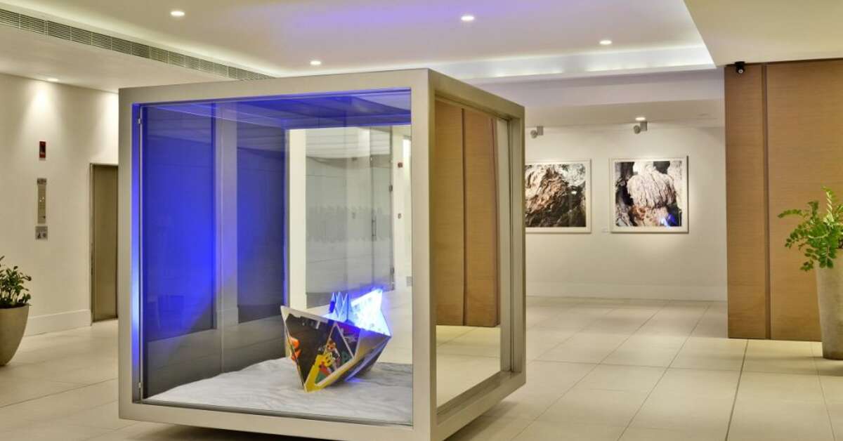 Een foto van het interieur van Capo Bay Hotel