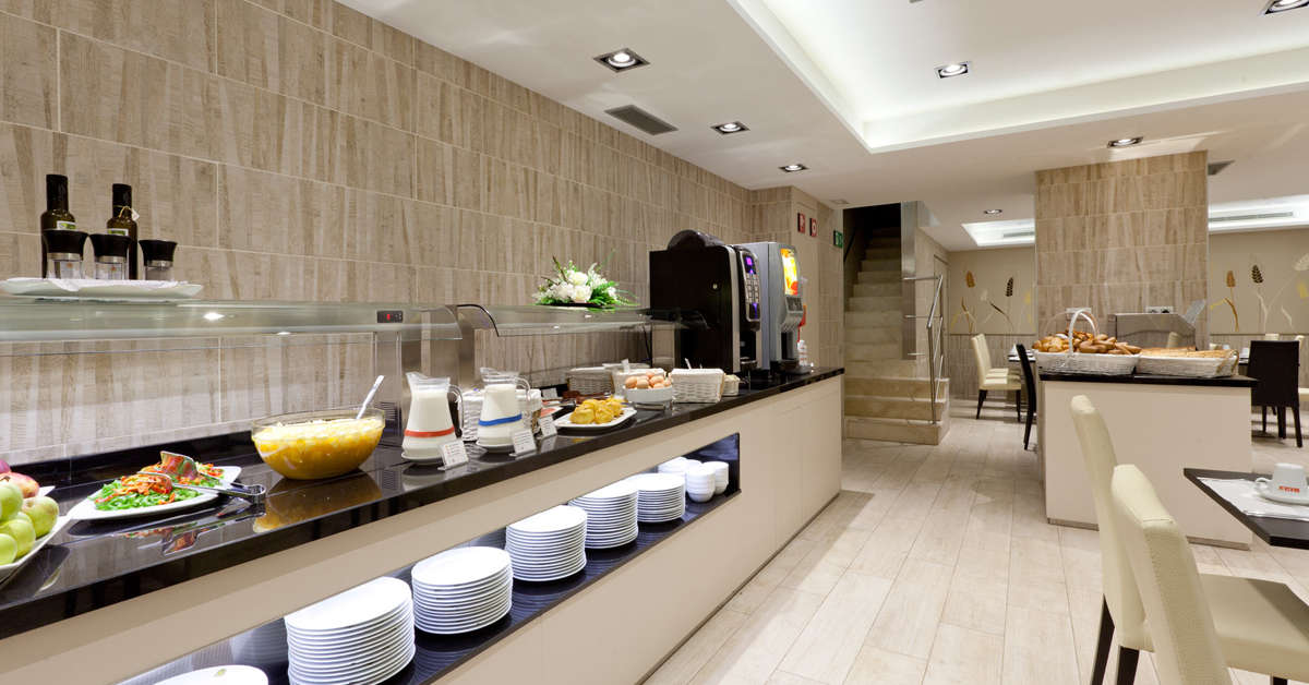 Een foto van de faciliteiten bij Hotel Santa Marta Barcelona