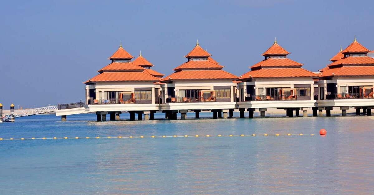 Een foto van de buitenkant van Anantara The Palm Dubai Resort