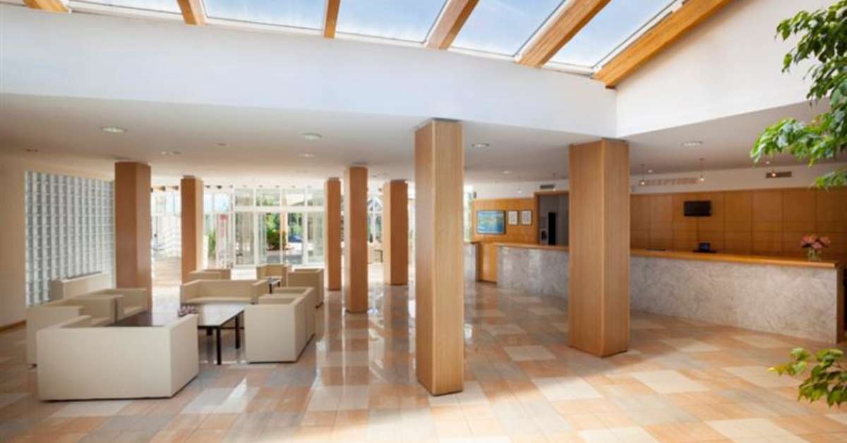 Een foto van het interieur van Hotel Pineta