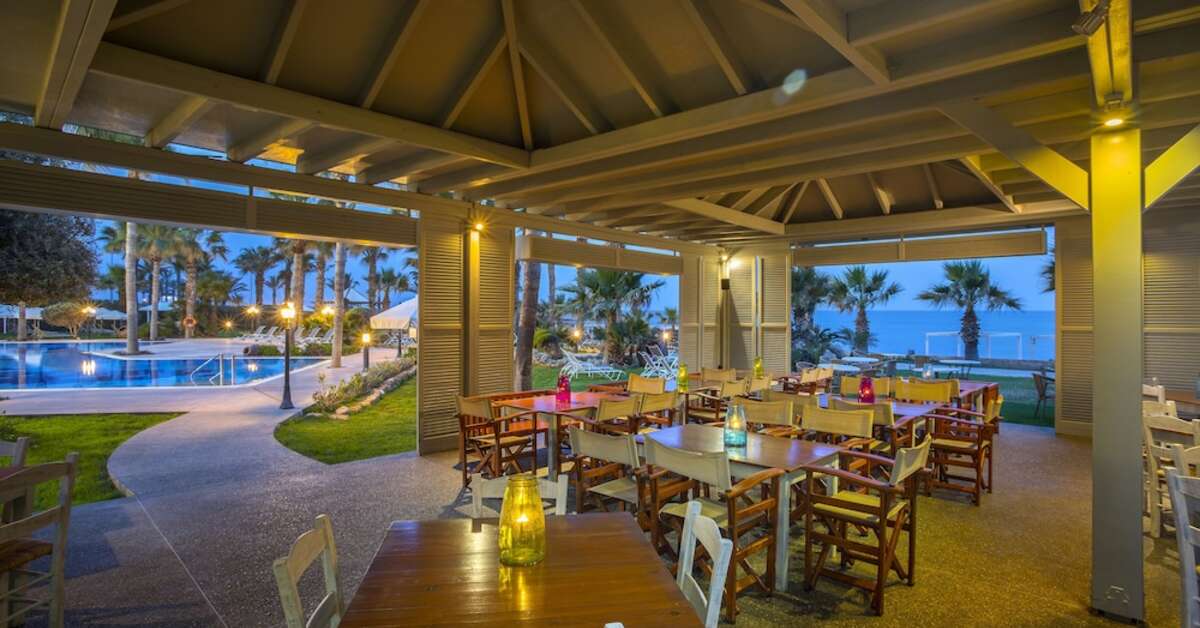 Een foto van de faciliteiten bij Aquamare Beach Hotel & Spa