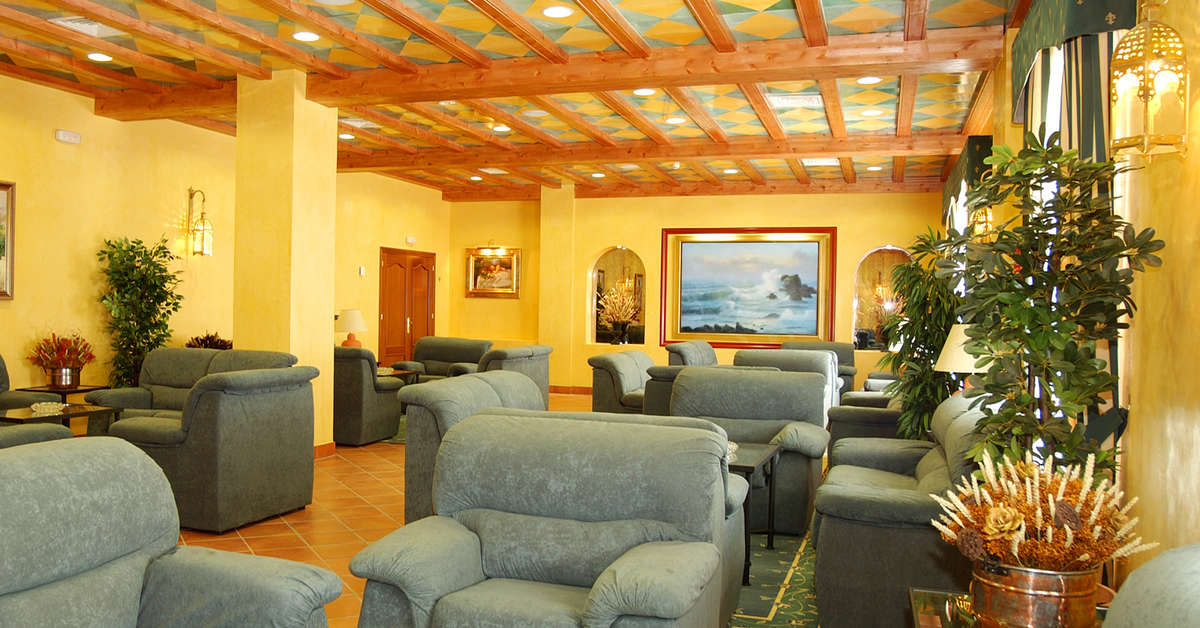 Een foto van het interieur van Blue Sea El Cortijo