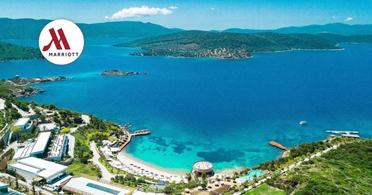 Een foto van het strand bij Le Meridien Bodrum Beach Resort