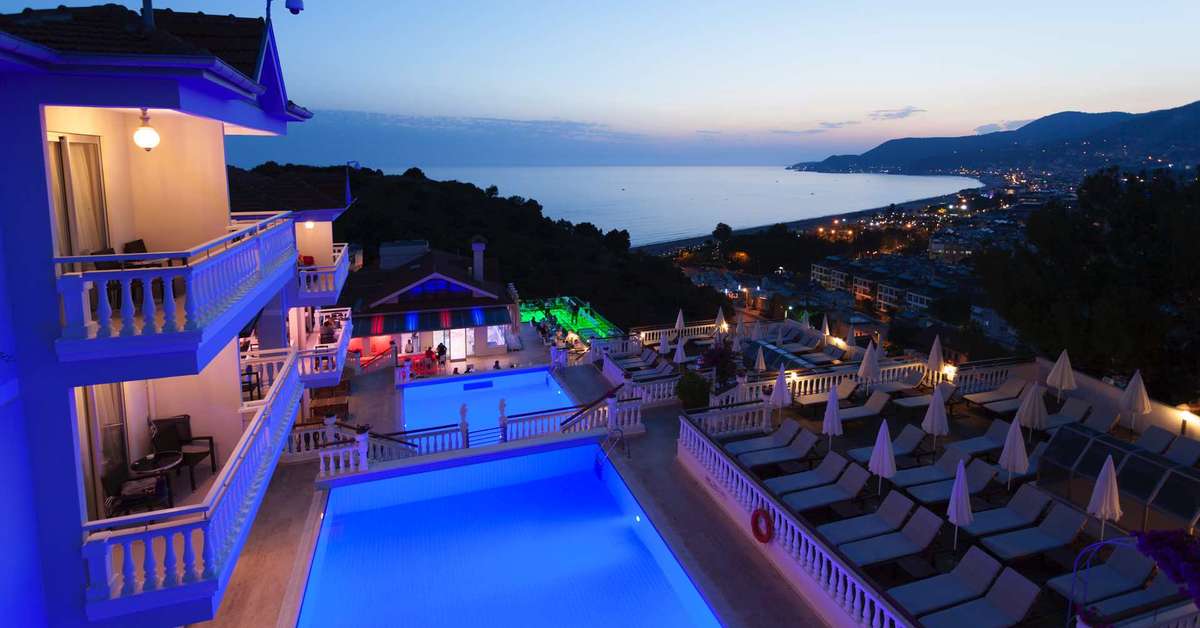 Ein Foto von den Einrichtungen im Sunny Hill Alya Hotel