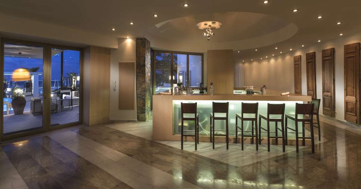 Een foto van de faciliteiten bij The Island Hotel