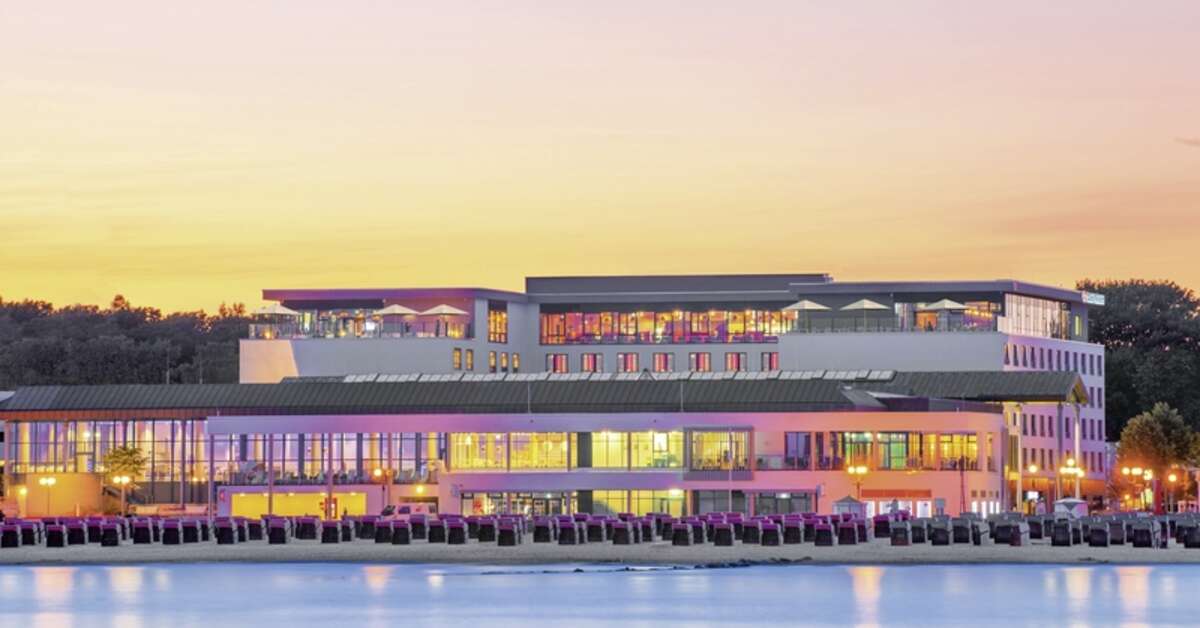 Een foto van de buitenkant van A-ja Grömitz Resort