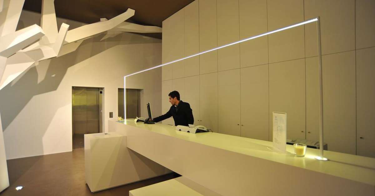Een foto van het interieur van Basic Braga by Axis