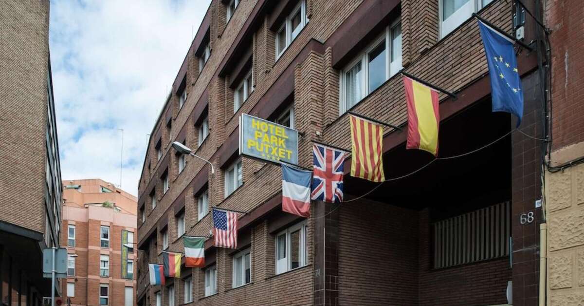 Een foto van de buitenkant van Catalonia Park Putxet