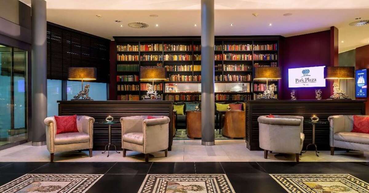 Een foto van het interieur van Park Plaza Trier
