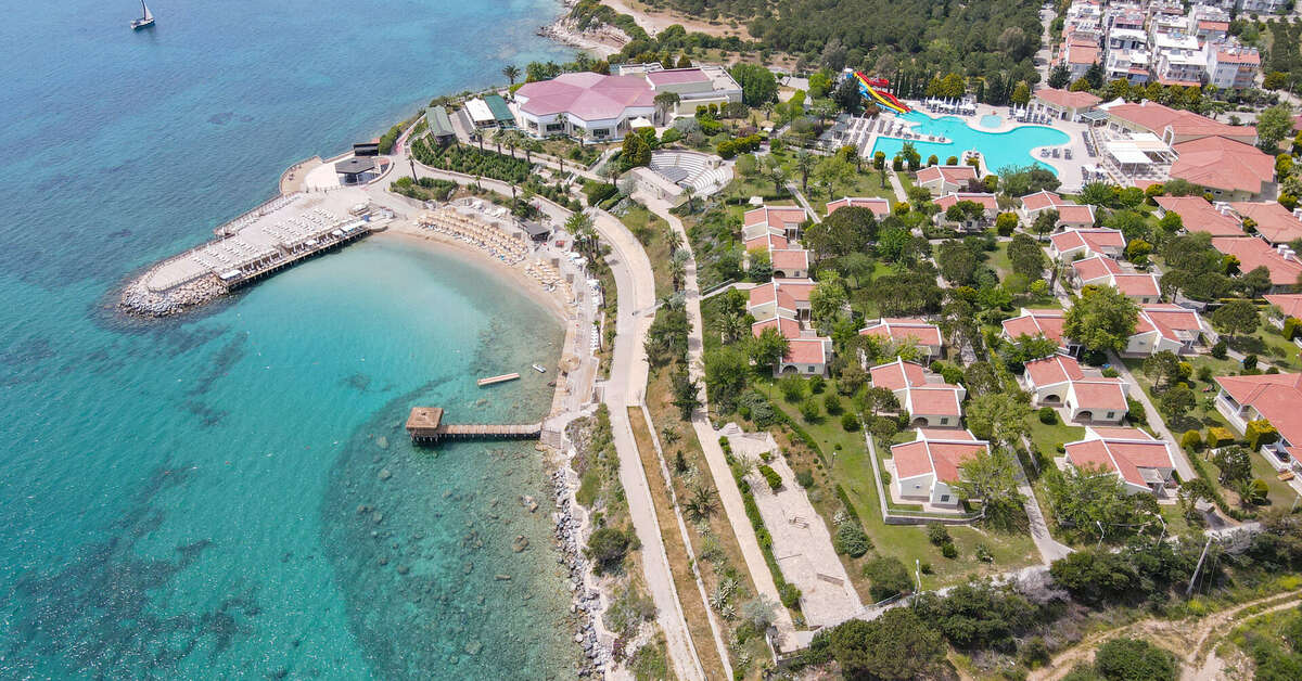 Een foto van de buitenkant van Anadolu Hotels Didim Club