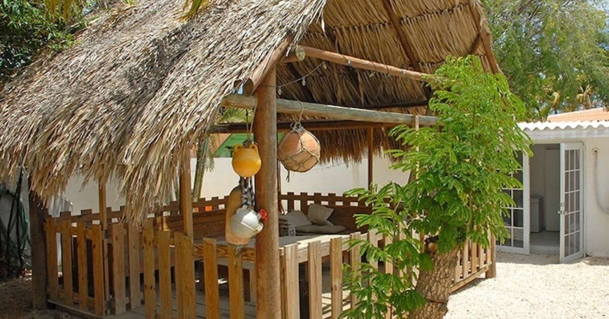 Een foto van de buitenkant van BnB Bonaire