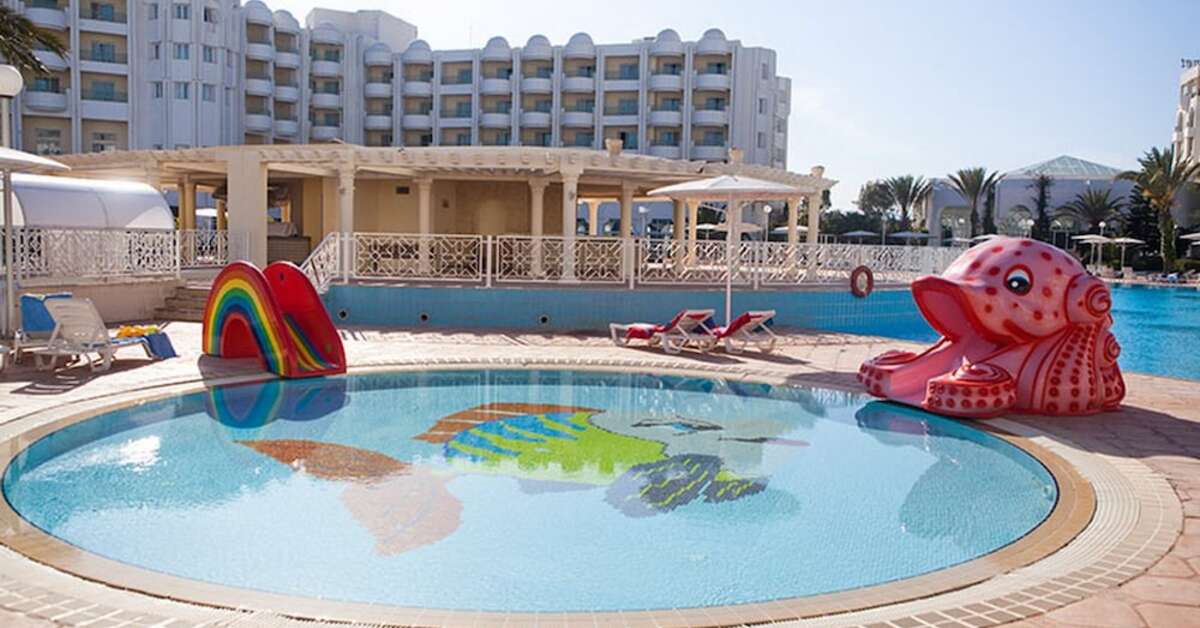 Een foto van het zwembad bij El Mouradi Hammamet Resort