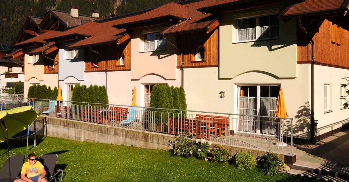 Een foto van de buitenkant van Chalet Helene