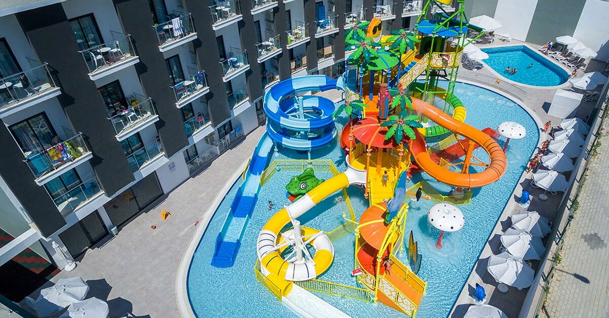 Een foto van het zwembad bij Narcia Resort Side