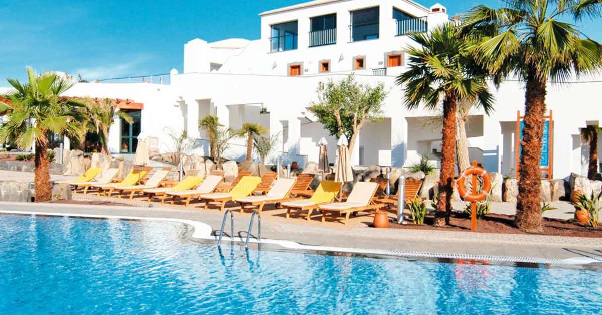 Een foto van het zwembad bij Las Marismas de Corralejo