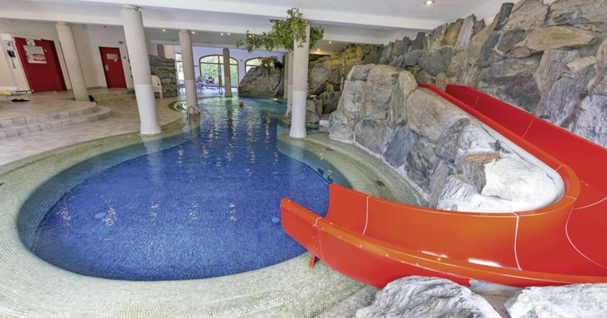 Een foto van het zwembad bij Alpenhotel Weitlanbrunn
