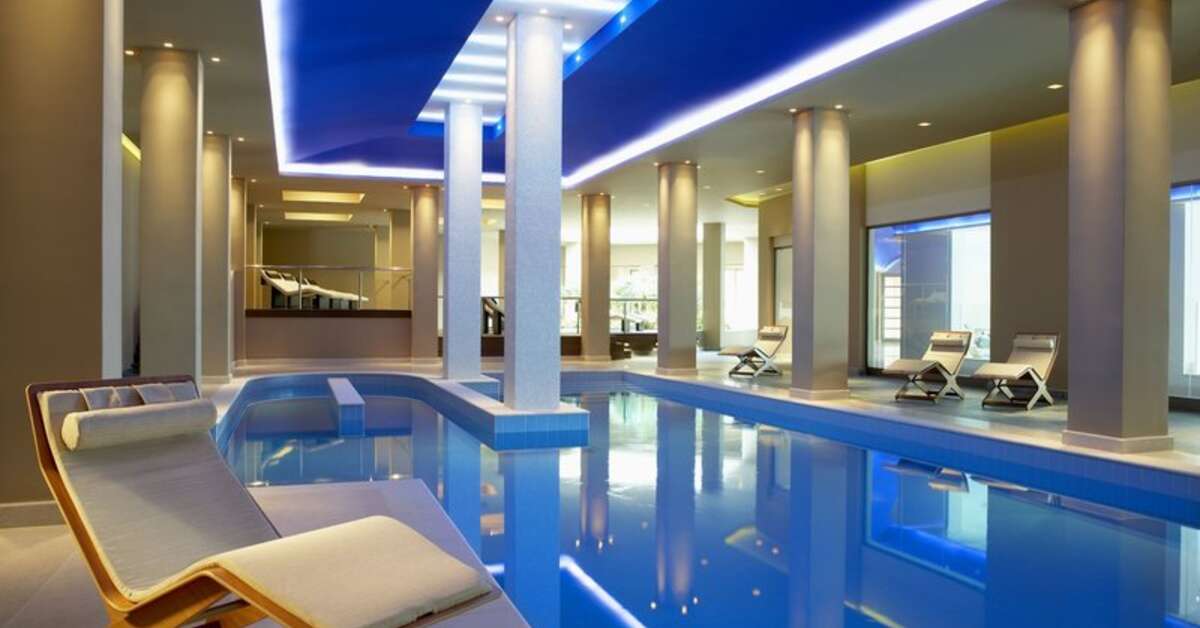 Een foto van het zwembad bij Daios Cove Luxury Resort & Villas
