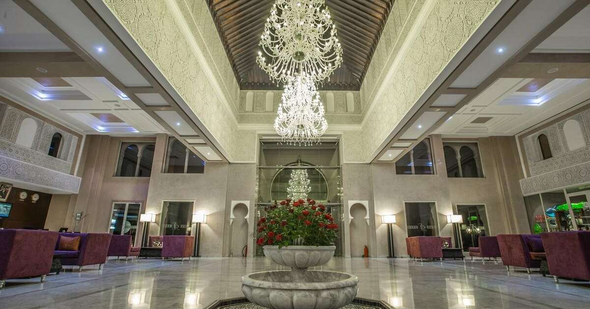 Een foto van het interieur van Delta Hotels by Marriott Marrakech Eden Andalou