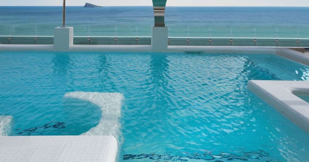 Een foto van het zwembad bij Villa del Mar Hotel