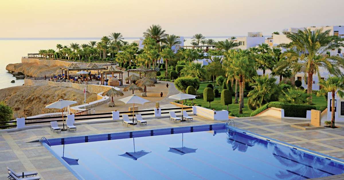 Een foto van het zwembad bij Sharm Club Beach Resort