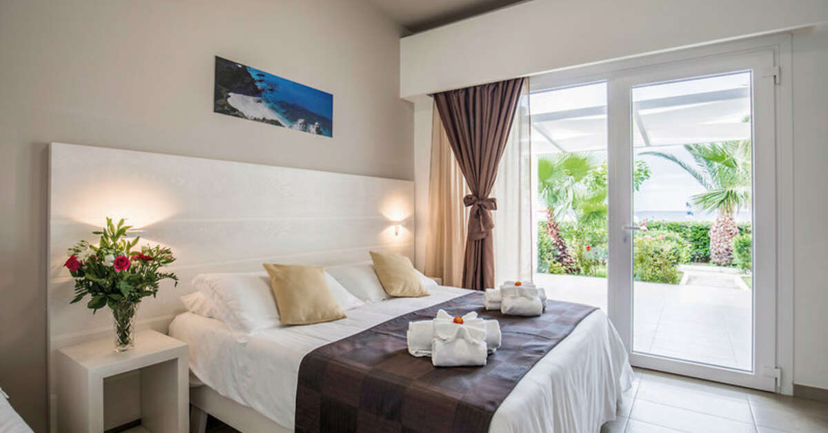 Een foto van het interieur van Villaggio Baia d'Ercole