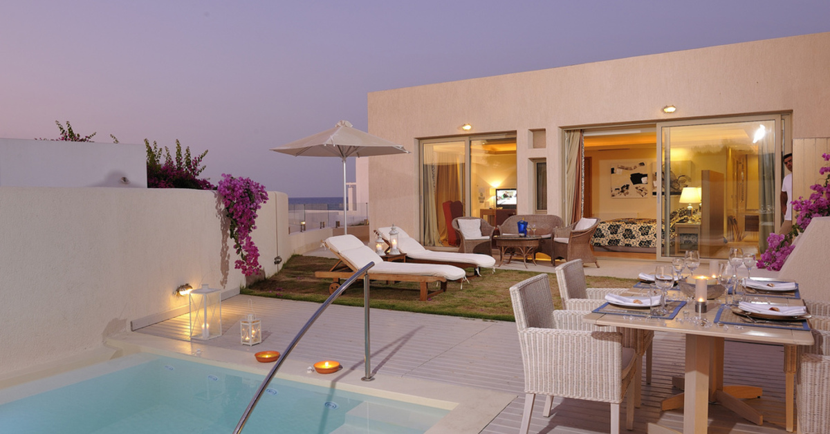 Een foto van Knossos Beach Bungalows & Suites